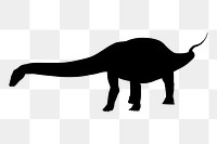 Dinosaur png illustration, transparent background. Free public domain CC0 image.