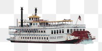 Png cruise ship clipart, transparent background. Free public domain CC0 image.