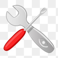 Png fixing tool clipart, transparent background. Free public domain CC0 image.