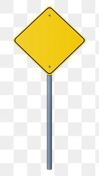 Street sign png element, transparent background