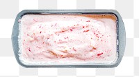 Ice cream png, food element, transparent background