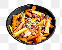 Mixed carrots png, healthy food, transparent background