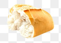 Bread bun png, food element, transparent background