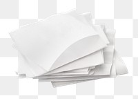 Receipts paper pile png payment, transparent background