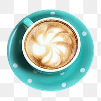 Png cup of coffee, collage element, transparent background
