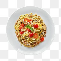 Pasta, food png collage element, transparent background