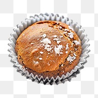 Chocolate muffins png dessert bakery, transparent background