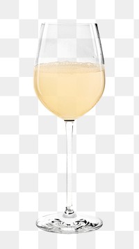 Wine glass, celebration png collage element, transparent background