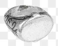 Silver ring  png transparent background. Remixed by rawpixel.