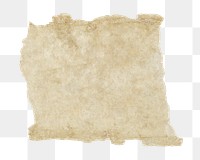 Old ripped paper png transparent background. Remixed by rawpixel.