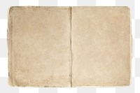 PNG Empty book pages, vintage illustration, transparent background.  Remixed by rawpixel. 