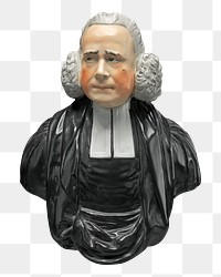 PNG George Whitfield statue, transparent background.  Remixed by rawpixel. 