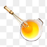 Egg beating png, food element, transparent background