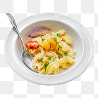 Pasta png collage element, transparent background