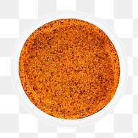 Spice mixture png, food element, transparent background