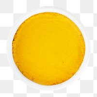 Turmeric power png, food element, transparent background