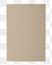 PNG Brown paper transparent background