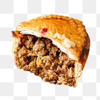 Minced pie png, food element, transparent background