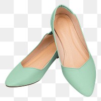 Green high heels png women’s shoes fashion, transparent background