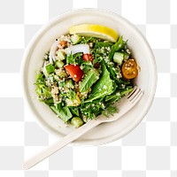 Salad png collage element, transparent background