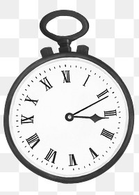 Stopwatch png, object collage element, transparent background