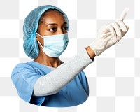 Medical professional png, transparent background