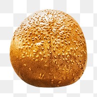 Bread png collage element on transparent background