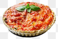 Italian tomatoes lasagna png, transparent background