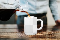 PNG Coffee mug  mockup, transparent design