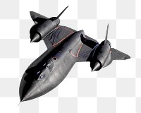 Military combat aircraft png, transparent background