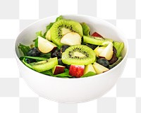 Mixed fruit salad png, transparent background