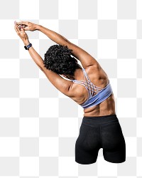 Healthy lifestyle yoga png, transparent background