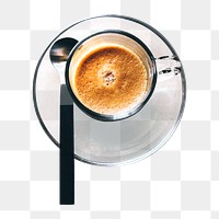 PNG coffee, collage element, transparent background