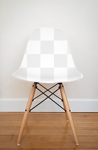 Chair mockup png furniture, transparent design