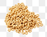 Cereal breakfast png collage element, transparent background