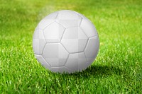 Soccer ball png mockup, transparent design