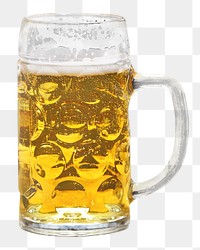 Png Beer glass alcoholic drink element, transparent background