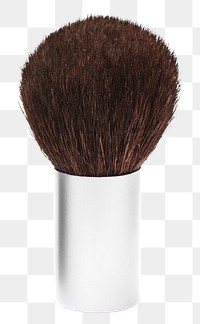 Cosmetic brush png collage element, transparent background