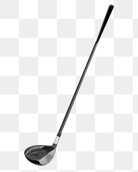 Golf club png collage element, transparent background