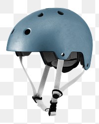 Green bike helmet png, transparent background