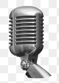 PNG Microphone musical equipment  , collage element, transparent background