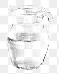 Png water jug element, transparent background