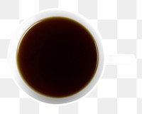 Png coffee cup element, transparent background