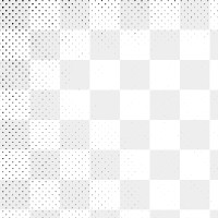 PNG comic dots, halftone border, transparent background