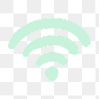 PNG green Wi-Fi, online internet transparent background