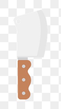 PNG cartoon cleaver, kitchen knife transparent background