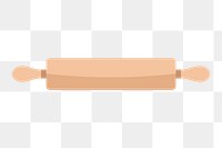 PNG rolling pin, bakery & tools transparent background