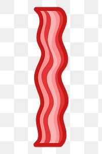 PNG cute bacon, food & breakfast transparent background