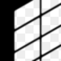 Window shadow shade png, transparent background