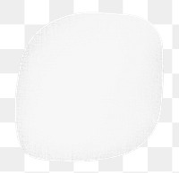 White shape png transparent background